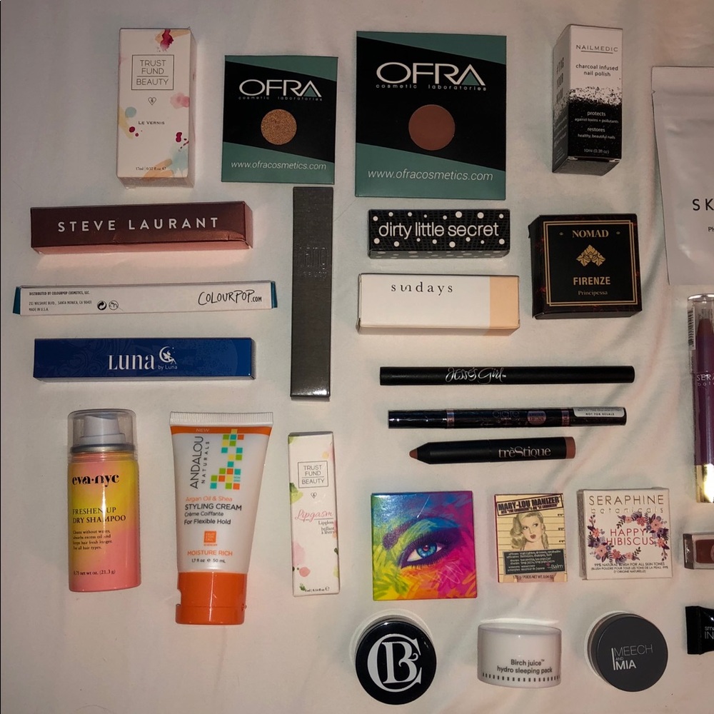 Ipsy makeup samples